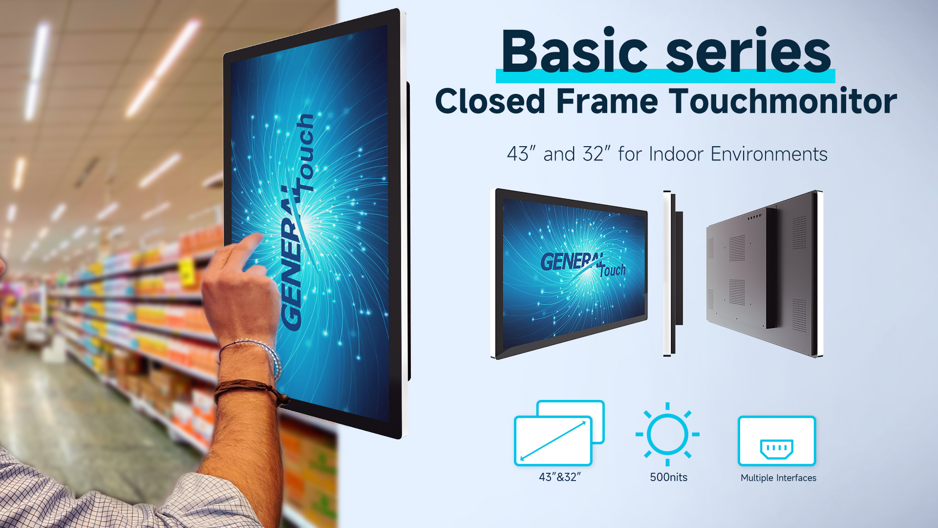 LCD Monitor] Touch screen function introduction